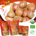 Vacuum packed roasted chestnuts snacks for sale